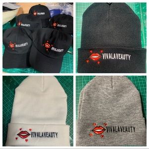 Dad Hats & Beanies with my logo